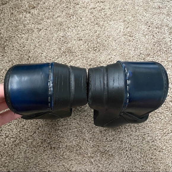 Sanita | Blue Black Slip On Clogs Size 36 - Picture 7 of 10